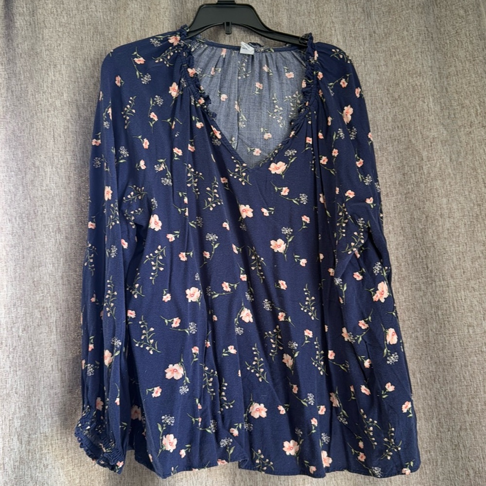 OldNavy Flowy Floral Blouse